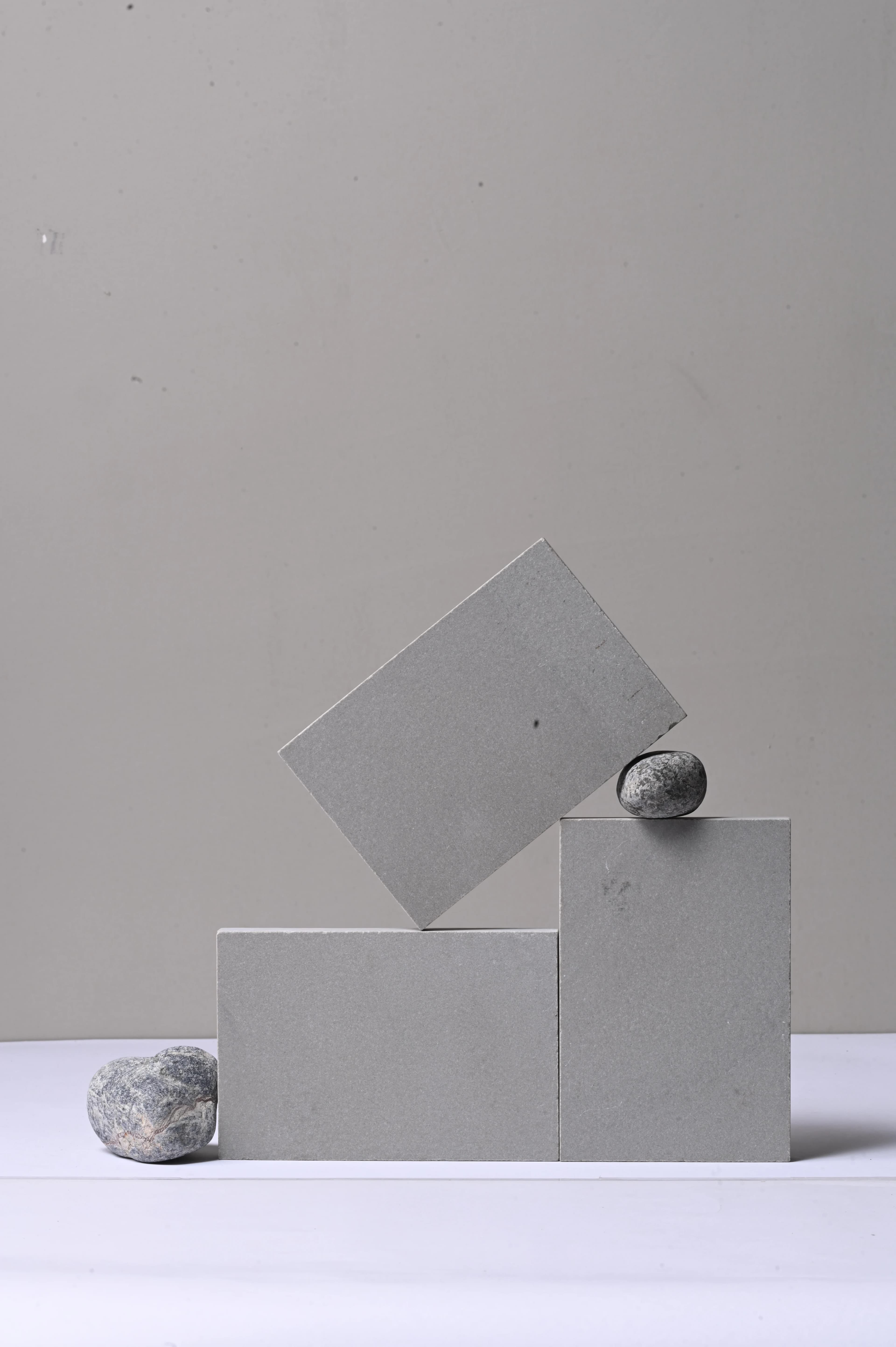 Castle Grey Leather - alternate view