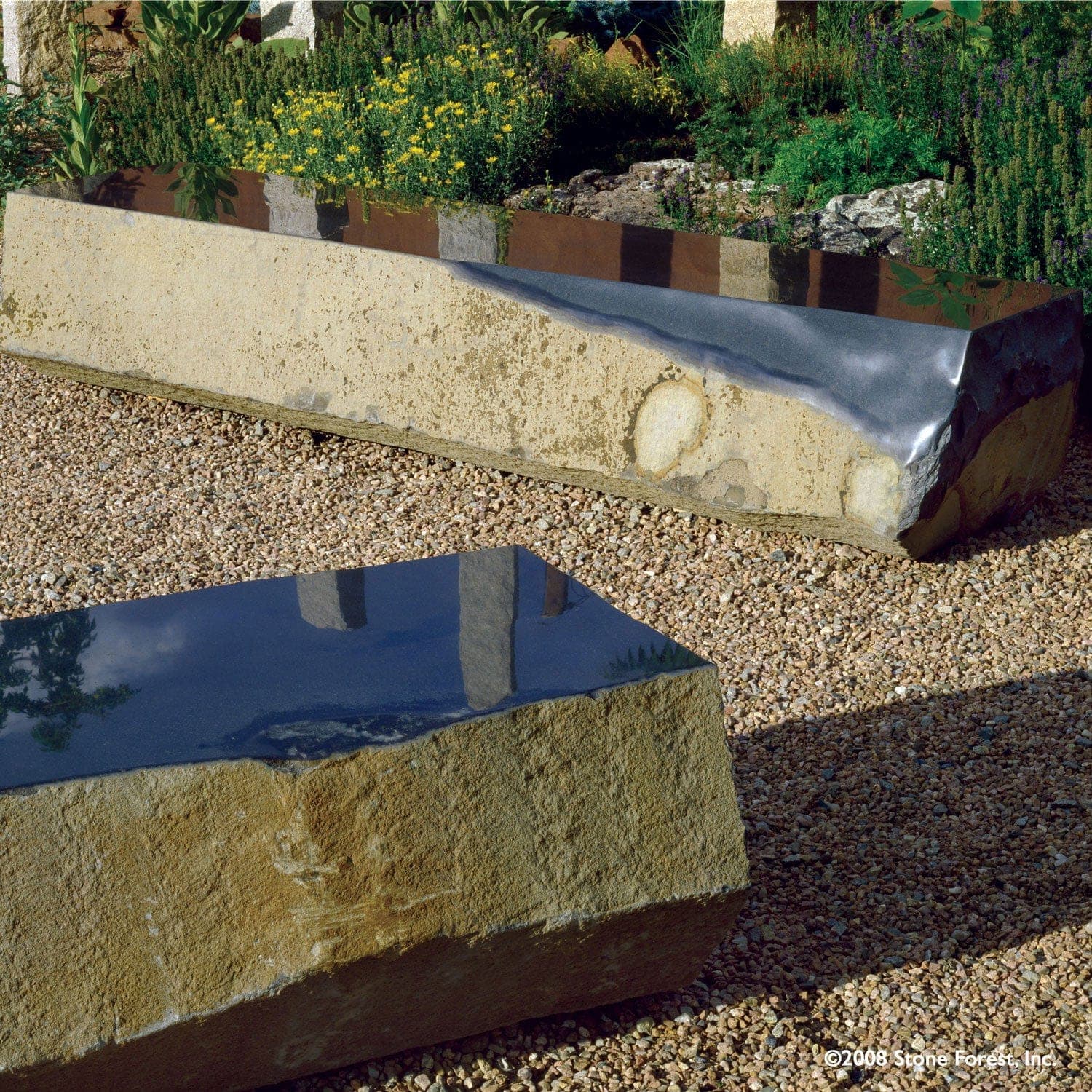 Stone Bench - Monolith Series