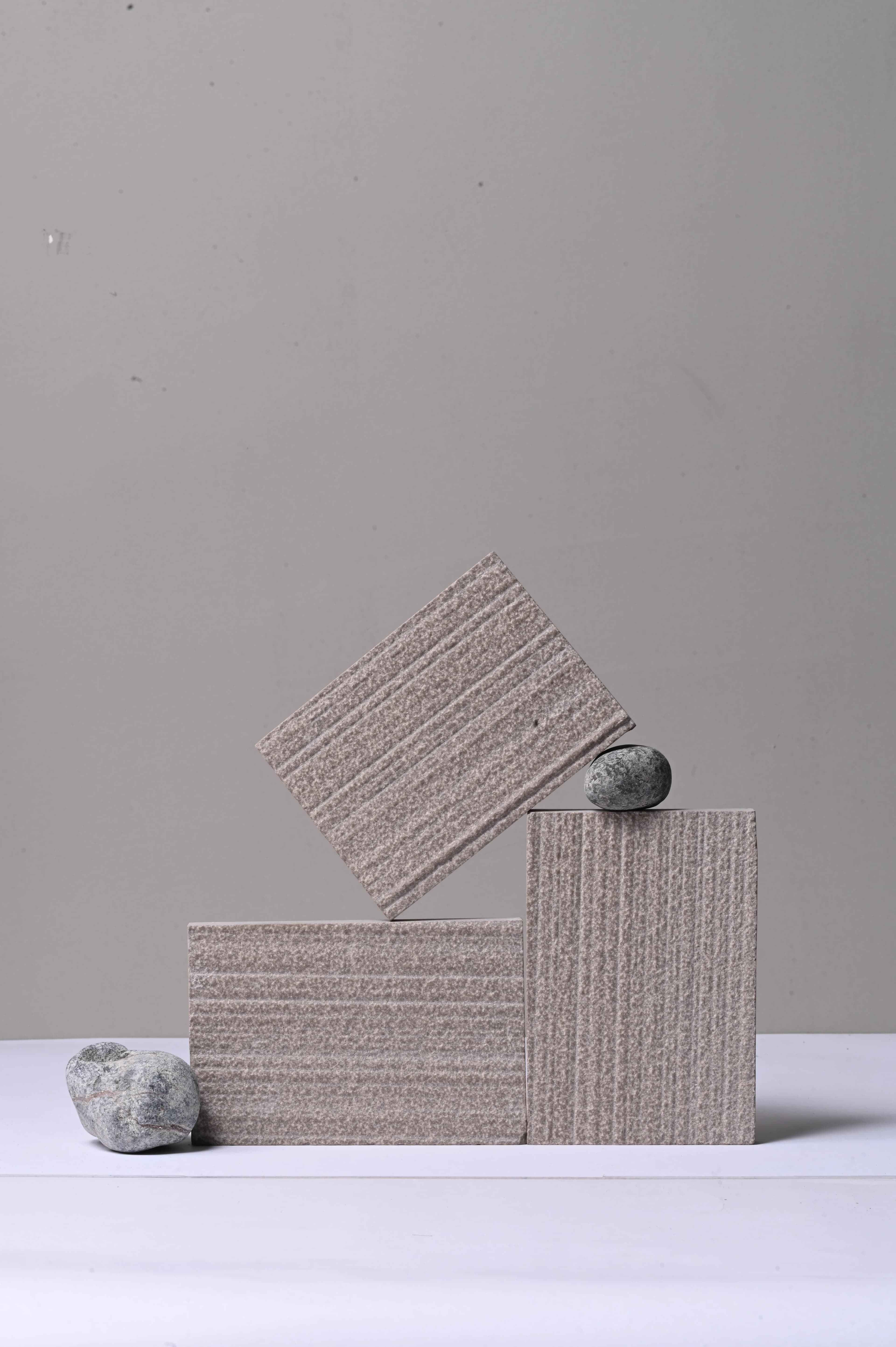 Sandy Brown Rustic Linea